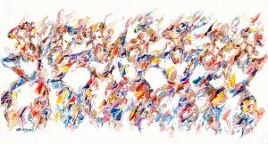 Original Painting – Dance of Joy