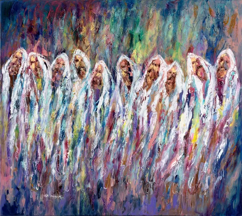 A Minyan at Prayer
