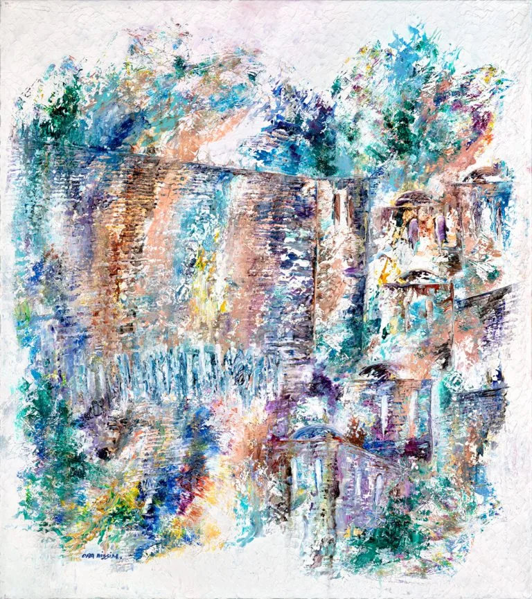 Jerusalem Emerging in White