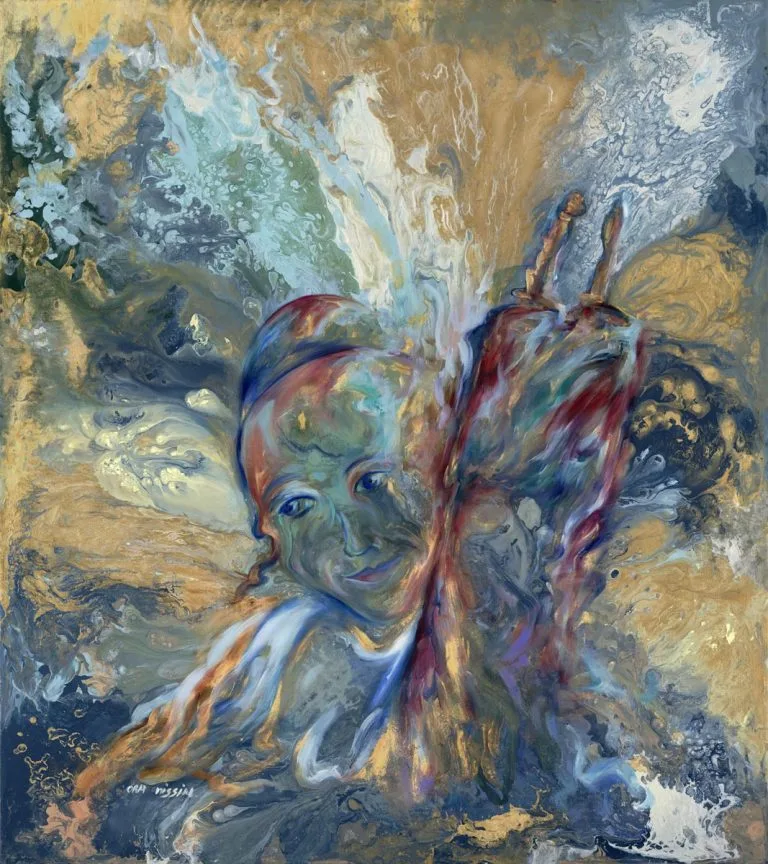 Original Painting – Bar Mitzvah Boy