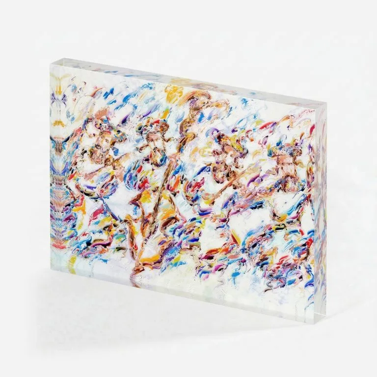 “Dancing Hasidim” Crystal