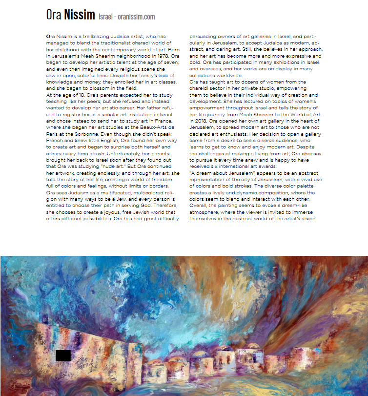 Feature in "The Woman's Essence" Art Book